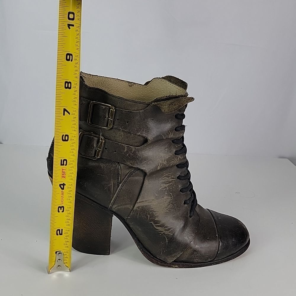 Freebird By Steven Malry Black Leather Women’s Booties - Picture 16 of 16